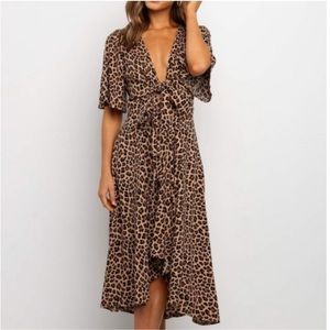 Petal & Pup Cheetah Print Dress